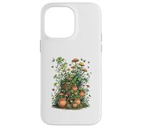 Wild Nature Garden with Mushrooms and Cracked Pots Coque pour iPhone 14 Pro Max