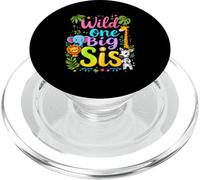 Wild One Big Sister Jungle Theme PopSockets PopGrip pour MagSafe
