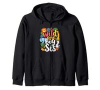 Wild One Big Sister Jungle Theme Sweat à Capuche