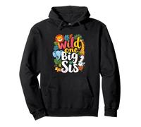 Wild One Big Sister Jungle Theme Sweat à Capuche