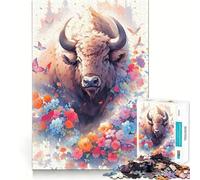 Wild One Puzzles pour Adolescents 1000 pièces,Jeu de réflexion Amusant,Connexion Fluide et agréable,Une façon captivante de Passer Le Temps (50x75cm)