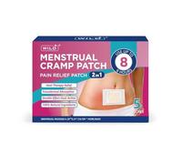 WILD+ Pansements chauffants pour les règles, les douleurs menstruelles et l'abdomen - Chaleur permanente contre les crampes, les douleurs au dos et les douleurs menstruelles - Avec formule pure pour