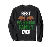 Wild Pig Hunter est la Meilleure Famille de Chasseurs de cochons de Tous Les Temps Sweatshirt
