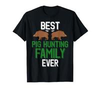 Wild Pig Hunter est la Meilleure Famille de Chasseurs de cochons de Tous Les Temps T-Shirt