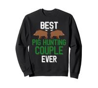Wild Pig Hunter, Le Meilleur Couple de Chasseurs de cochons de Tous Les Temps Sweatshirt