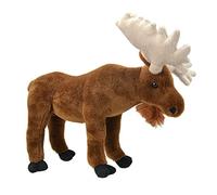 Wild Planet All About Nature-30 cm Alce-Haté à Main, Peluche réaliste, Multicolore (K8259