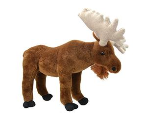 Wild Planet All About Nature-30 cm Alce-Haté à Main, Peluche réaliste, Multicolore (K8259