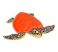 Wild planet - all about nature - wpk7937 - peluche - tortue de mer orange - 26 cm Orange G