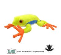 Wild Planet - Grenouille Pralesnička en peluche