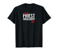 Wild Priest Unleashed - Prêtre Curé Pasteur Cadeau Humour T-Shirt