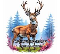 Wild Realms - Colouring Book: Realistic animals in their natural habitat
