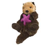 Wild Republic 10950 Loutre De Mer Avec Étoile De Mer 38 Cm Peluche
