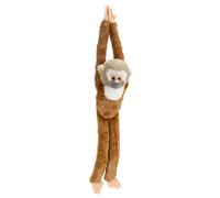 Wild Republic peluche singe tête de mort 51 cm en peluche marron Marron clair