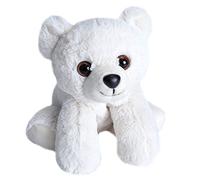Wild Republic - 16246 - Peluche - Hug'ems - Ours - 18 cm - Blanc
