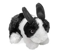 Wild Republic Peluche Hug'ems Lapin Dutch Bunny 18 cm Blanc