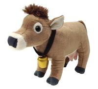 Wild Republic 18497 CK Peluche Vache Alpine avec Cloche 30cm, Marron