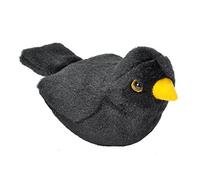 Wild Republic - 19489 - Oiseau en Peluche avec Ramage Original - Merle noir