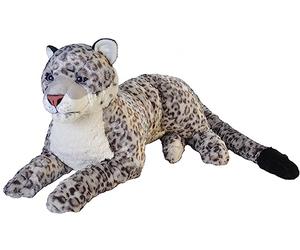 Wild Republic - 19551 - CK Jumbo Once Peluche,76 Cm, Léopard des Neiges