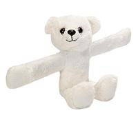 Wild Republic - 19559 - Huggers - Ours Polaire en Peluche avec Bracelet à Claquer - 20 cm