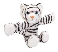 Wild Republic peluche tigre blanc 20 cm peluche blanc/noir Blanc