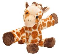 Wild Republic - 19561 - Huggers - Girafe en Peluche avec Bracelet à Claquer - 20 cm