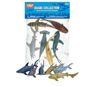 Wild Republic - 64577 - Sachet Plastique - Figurines - Ensemble de Jeu Requins