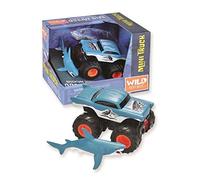 Wild Republic Adventure Mini Truck Requin, Idée Cadeau pour Garçon, Ensemble de Jeu d’Imagination, Coffret de Jouets, Camion Miniature, 10 cm