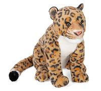 Wild Republic Artist Collection Léopard, Peluche, 33 cm, Rempli de Bouteilles d'eau recy s, Leopard