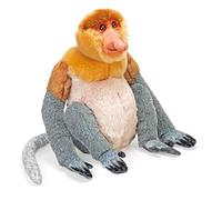 Wild Republic Artist Collection Singe Nasique, Peluche, 33 cm, Jouet en Peluche, Rembourrage en Bouteilles d’Eau Recyclées Filées