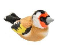 wildrepublic - peluche sonore chardonneret Multicolore