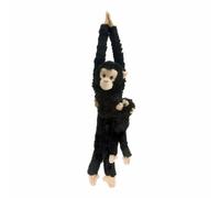 Wild Republic Chimpanzé avec Bébé Suspendu 51cm