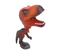 Wild Republic Chomper T-Rex, Idée Cadeau pour Garçon, Dinosaure Interactif, Pressez la Gâchette pour Fermer la Mâchoire du Dinosaure, Jouet Dinosaure Rouge, Chompers, 24 cm