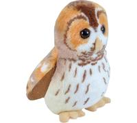 Wild Republic Chouette avec son marron/blanc 15 cm Peluche