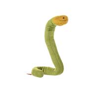 Wild Republic Coilkins Serpent de Mer Olive, Peluche, 30 cm, Jouet en Peluche, Remplissage en Bouteilles d'eau Recy s Filées