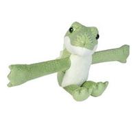 crocodile en peluche junior 18 cm vert