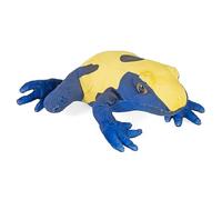 Wild Republic grenouille en peluche junior 38 cm en peluche bleu/jaune/noir Bleu