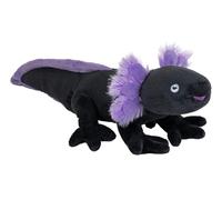 Wild Republic Cuddlekins Eco Mini Black Axolotl, Peluche, 20 cm, Jouet en Peluche, Rembourrage en Bouteilles d’Eau Recyclées Filées