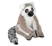 Wild Republic Cuddlekins Eco Mini Lémur à Queue Anneau, Peluche, 20 cm, Jouet en Peluche, Rembourrage en Bouteilles d'eau recyclées filées