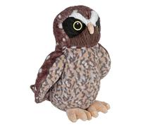Wild Republic Cuddlekins Eco Morepork, Peluche, 30 cm, Écologique