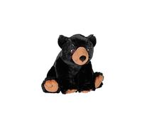 Wild Republic Cuddlekins Eco Ours Noir, Peluche, 30 cm, Jouet en Peluche, Rembourrage en Bouteilles d'eau recyclées filées