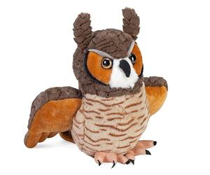 WILD REPUBLIC Cuddlekins Grand Duc Hibou Peluche - 30 cm