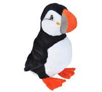 Wild Republic Cuddlekins Macareux, Animal en Peluche, 30 cm, Cadeau pour Bébés, Peluche Écologique, Rembourrage Fabriqué à Partir de Bouteilles d’Eau Recyclées