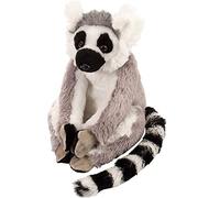 Wild Republic Cuddlekins Mini Lémurien à Queue annelée, Animal en Peluche, 20 cm, Cadeau pour Bébés, Peluche Écologique, Rembourrage Fabriqué à Partir de Bouteilles d’Eau Recyclées