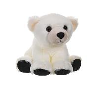 Wild Republic Cuddlekins Mini Ours Polaire, Animal en Peluche, 20 cm, Cadeau pour Bébés, Peluche Écologique, Rembourrage Fabriqué à Partir de Bouteilles d’Eau Recy s
