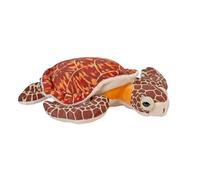 Wild Republic Peluche Mini Tortue imbriquée 20 cm Rembourrage recyclé Marron