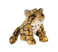 Wild Republic Cuddlekins Panthère Nébuleuse, Animal en Peluche, 30 cm, Cadeau pour Bébés, Peluche Écologique, Rembourrage Fabriqué à Partir de Bouteilles d’Eau Recyclées
