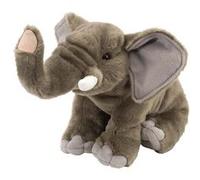 Wild Republic Cuddlekins peluche : éléphant 30 cm gris Gris G