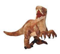Wild Republic Dinosauria Ii Velociraptor Dinosaur Stuffed Animal, Multicolor, Size 17