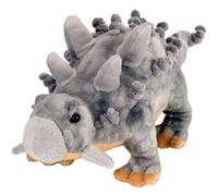 Wild Republic Dinosauria peluche peluche Ankylosaurus 25 cm gris peluche Gris