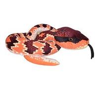 Wild Republic doudou tuyau pour mocassin d'eau 137 cm orange/violet Orange G